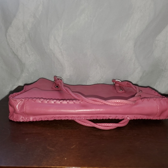 VINTAGE | Sigrid Olsen pink leather handbag - Picture 3 of 6